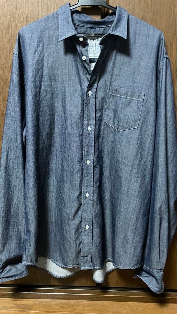極美品フランクアンドアイリーン Lukeデニムシャツ