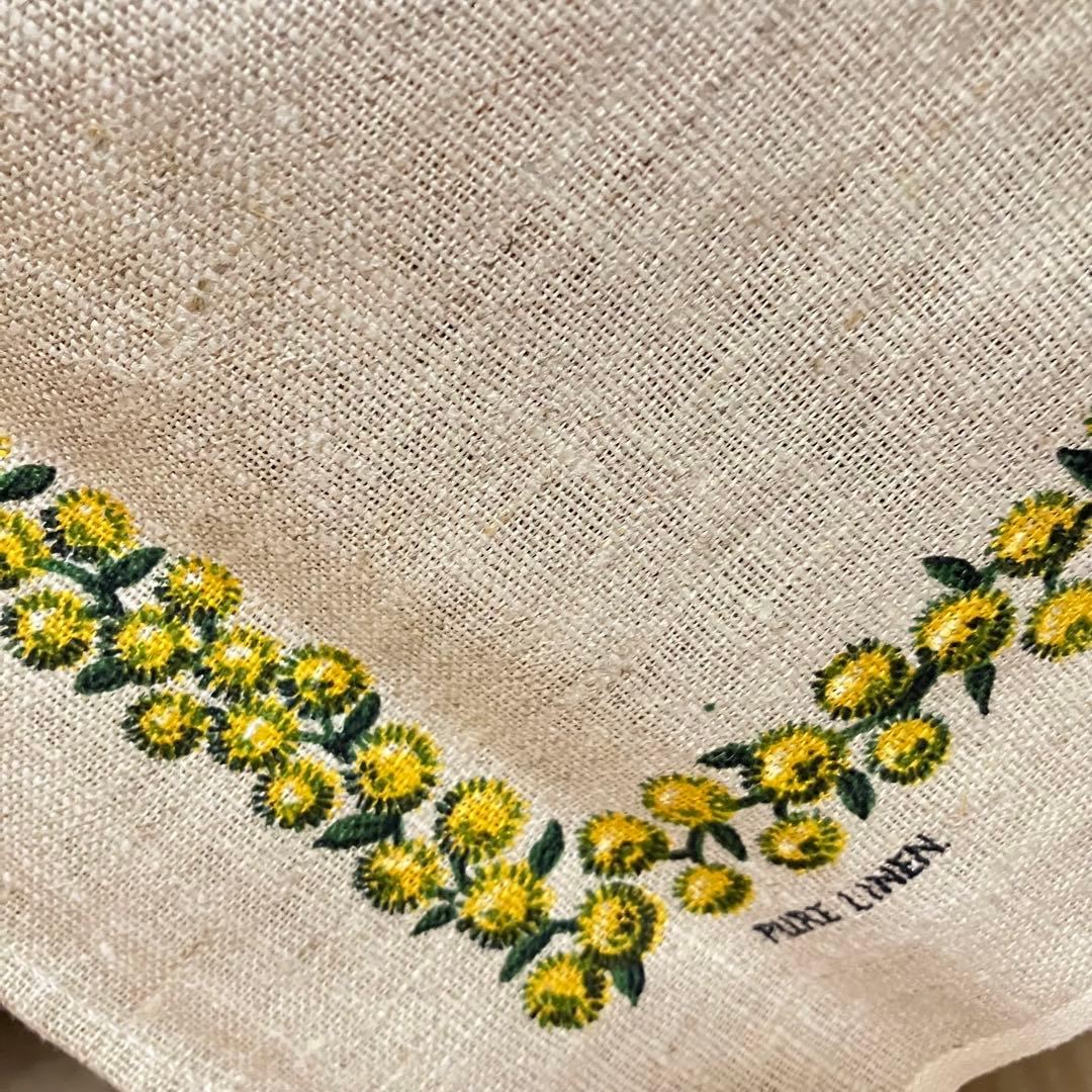 ポーランド製 リネン生地 テーブルクロス