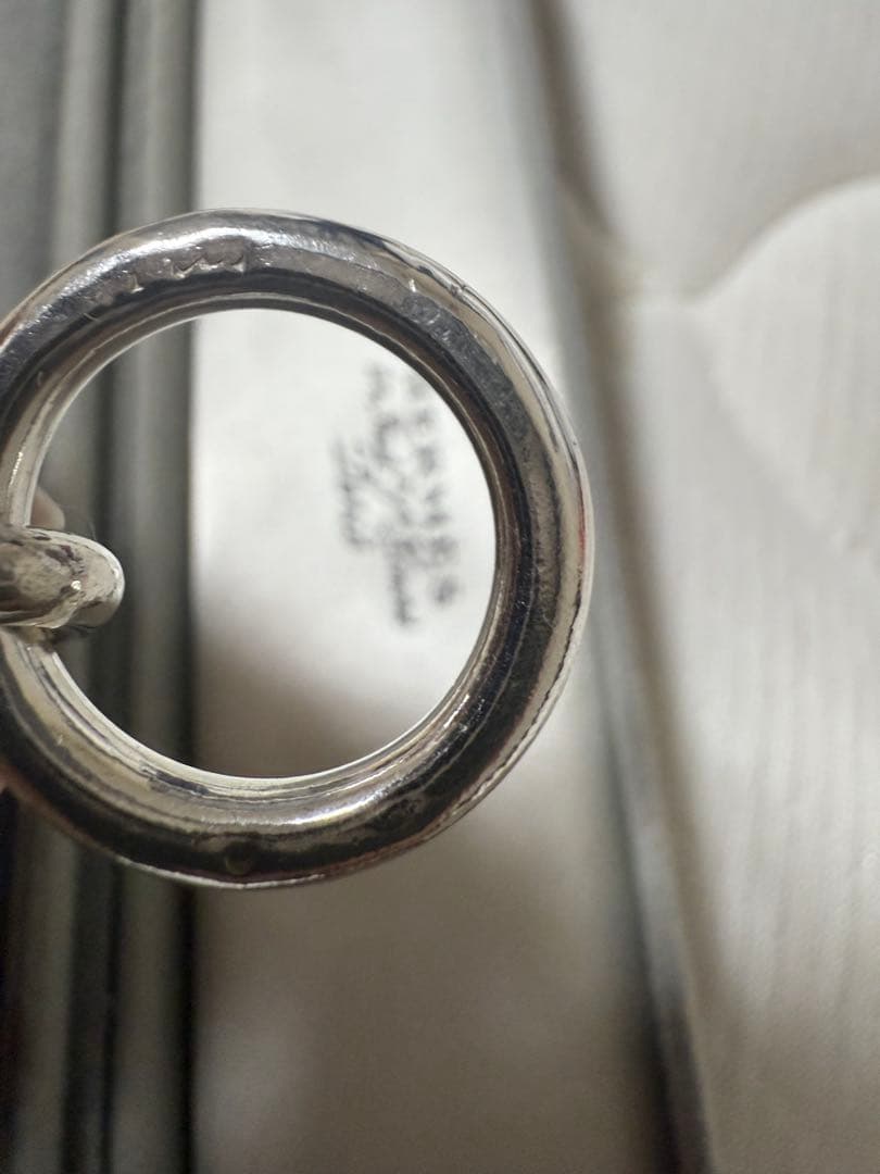 ヴィンテージ HERMES シェーヌダンクル 筆記体 GM12コマ 70s