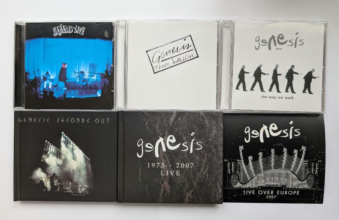 Genesis Live 1973-2007 CD＆DVD