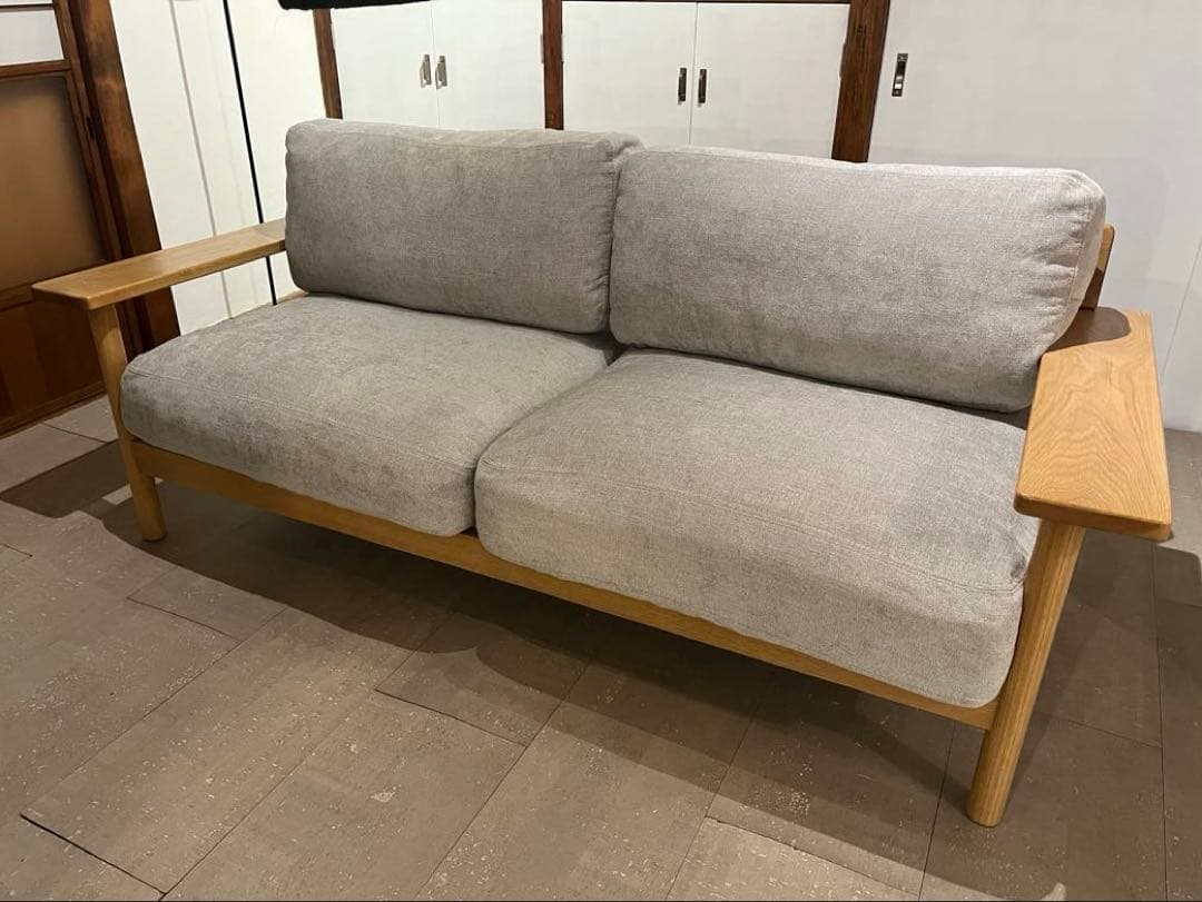 【IDEE】イデー DIMANCHE SOFA (C3) Light gray