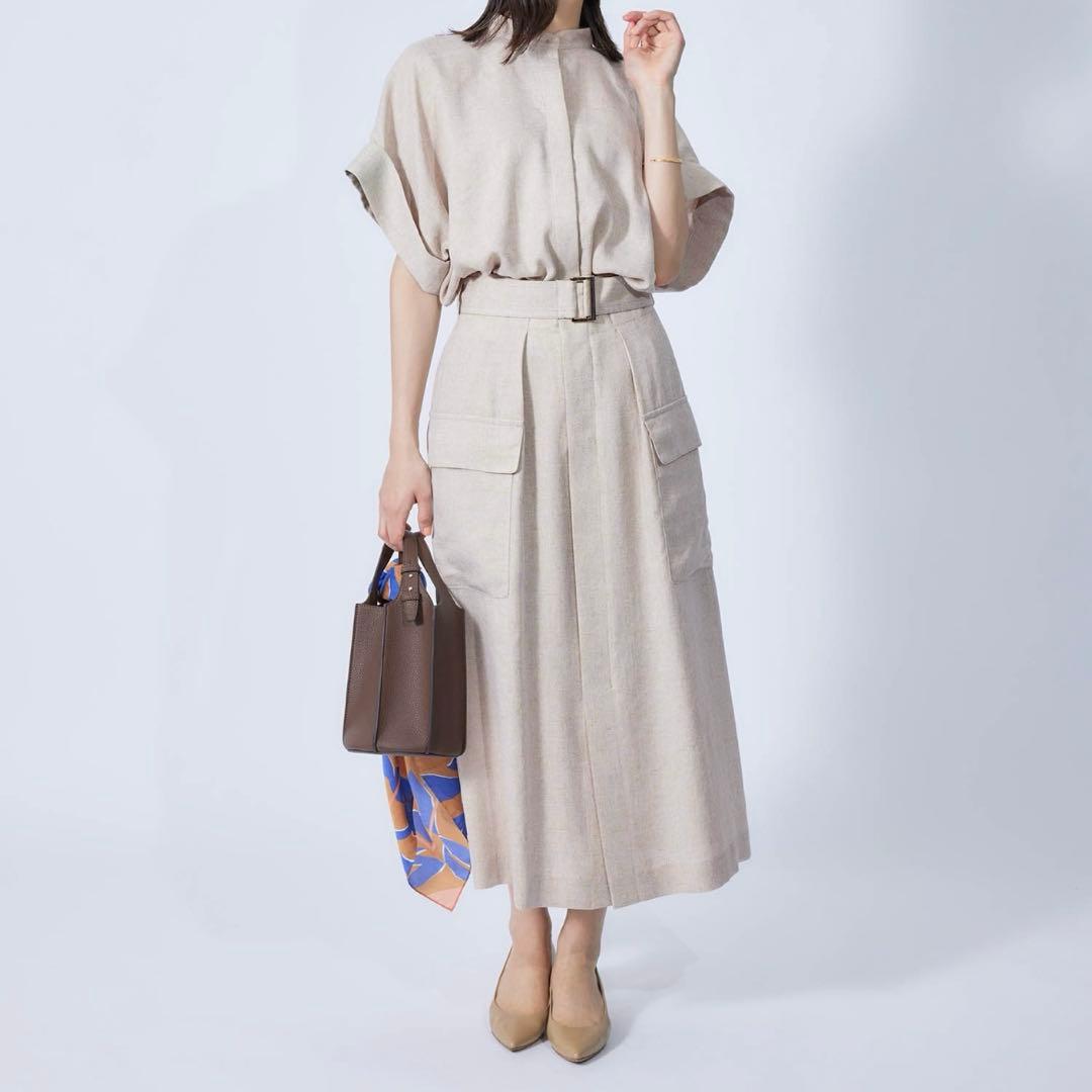 ロペ 【エディター三尋木奈保さんコラボ】セットアップシャツ