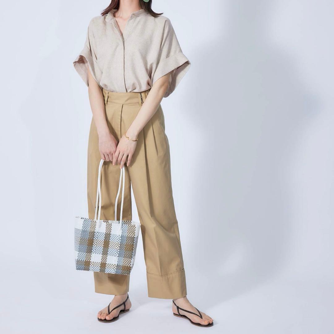 ロペ 【エディター三尋木奈保さんコラボ】セットアップシャツ