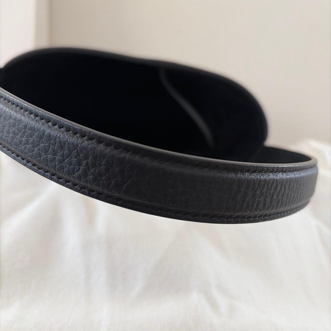 THE ROW ザロウ パークトート スモール 新刻印 型押しロゴ ブラック