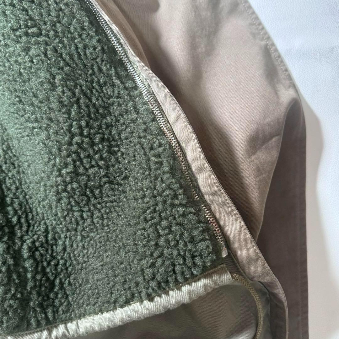 wjk ダブルジェイケイ ボア トレンチ ライナー付き Lサイズ ブラウン