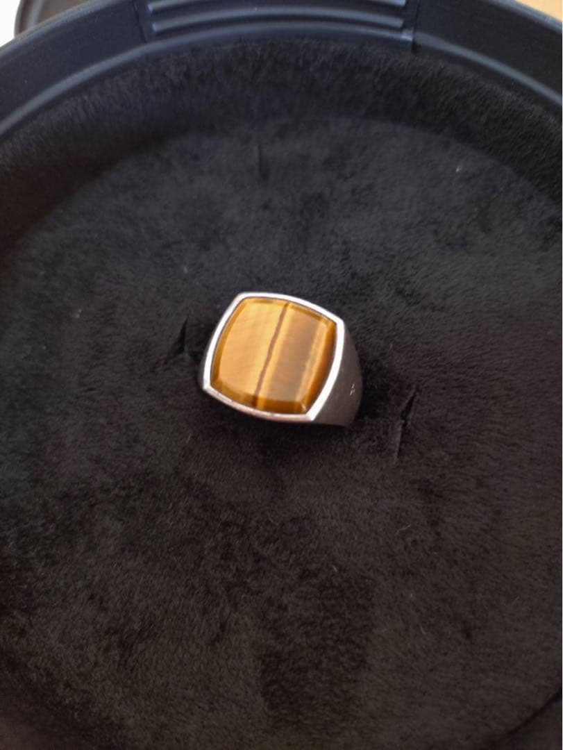 Kay Ring Tiger Eye トムウッド　サイズ58（約17号）