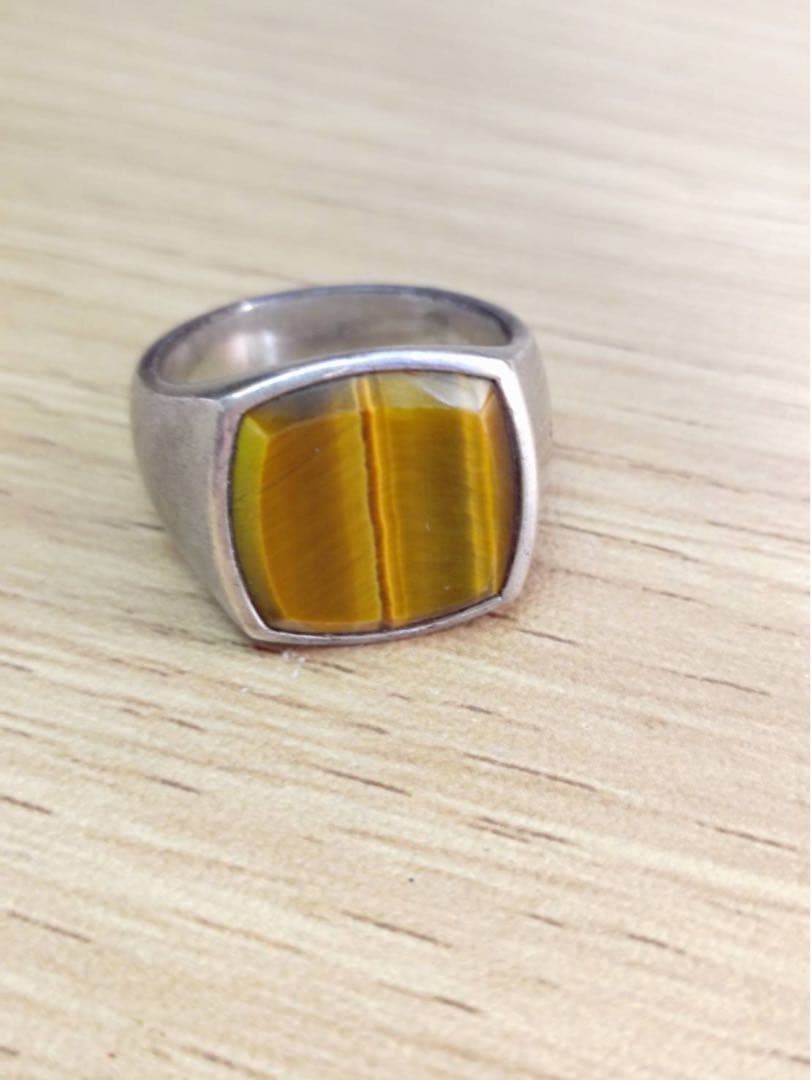 Kay Ring Tiger Eye トムウッド　サイズ58（約17号）