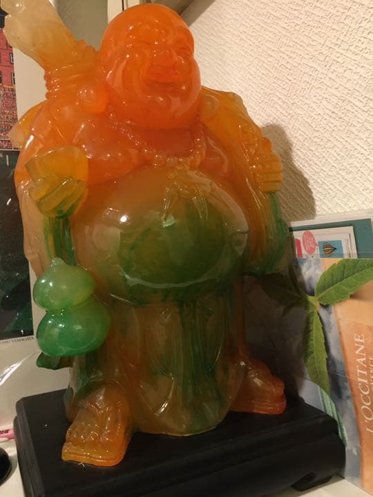 200万→ 限定　一点物　瑪瑙　布袋　様