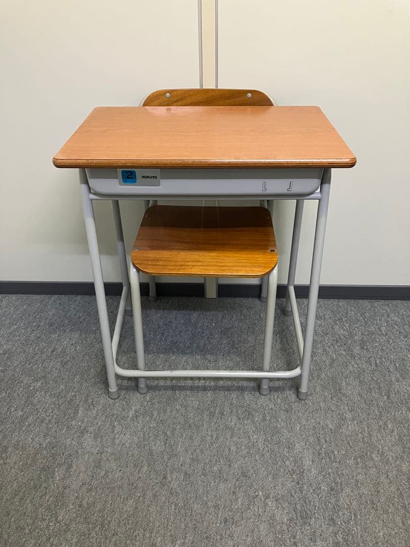 KOKUYO学習机学習椅子セット２号※残り１セット　プロフ要確認を。
