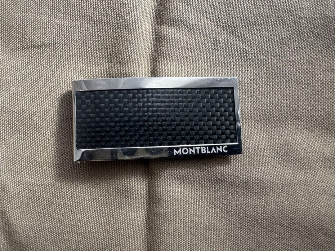MONTBLANC ブラック マネークリップ