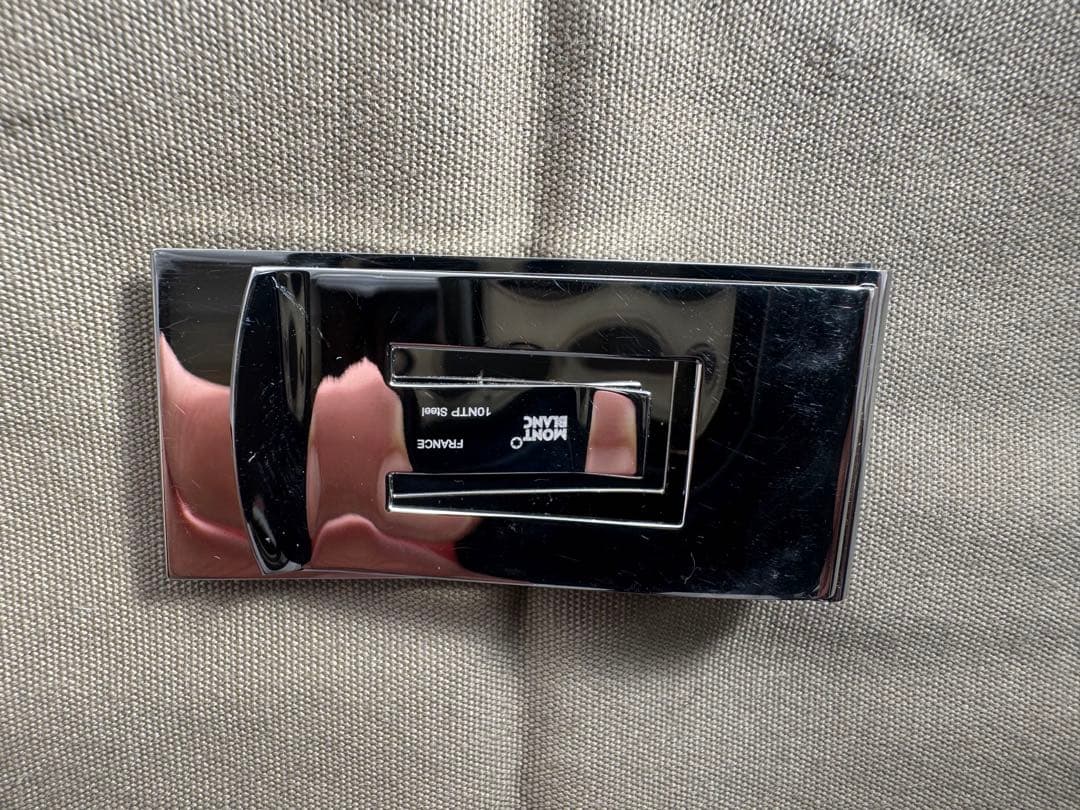 MONTBLANC ブラック マネークリップ