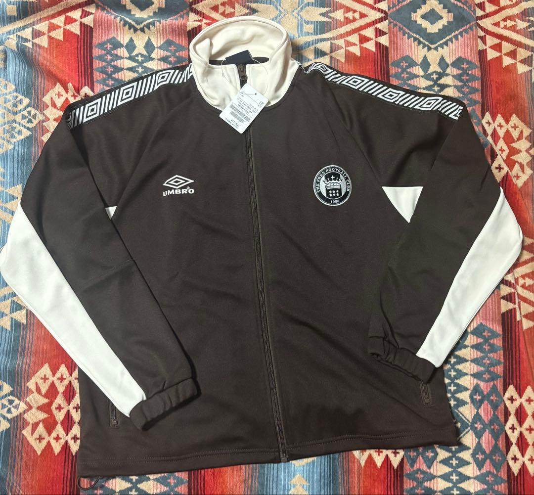 未使用　アンブロ×フリークスストア別注トラックジャケット　ブラウン　XS