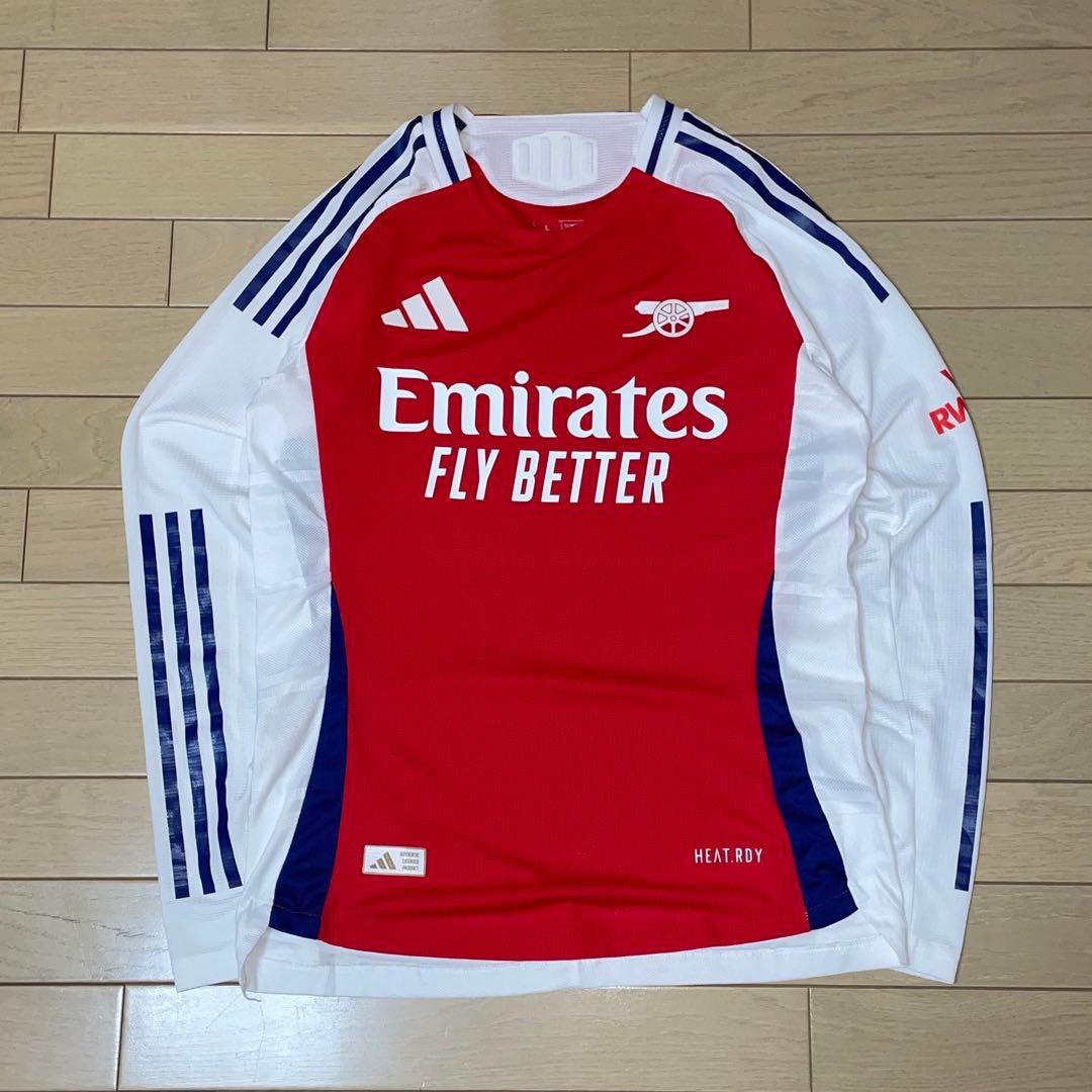 24/25 adidas アーセナル FC ホーム長袖ユニフォーム y2k
