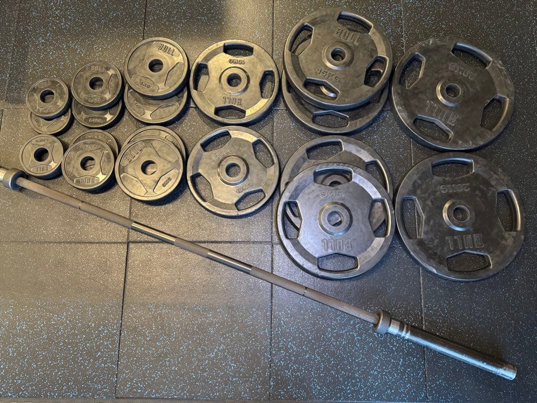 ROGUE ラックセット AB-2ベンチ BULLプレート175kg シャフト