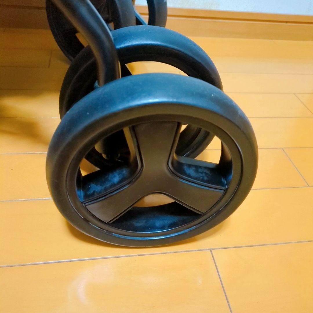 ✨良品✨キンダーワゴン DUOシティHOP 2人乗りベビーカー レインカバー付き