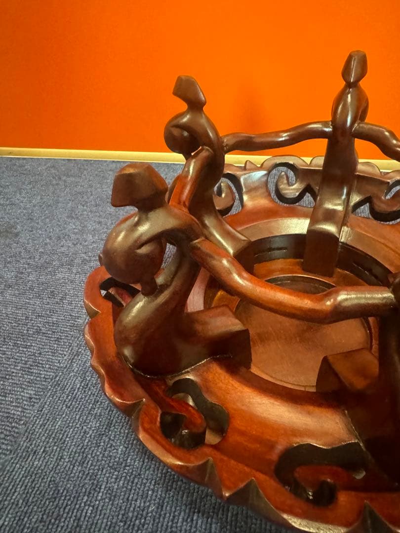 1610  唐木　花台　美品