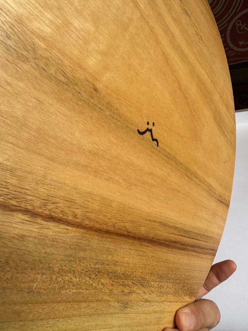 Akihiro Woodworks 赤漆　皿　550サイズ