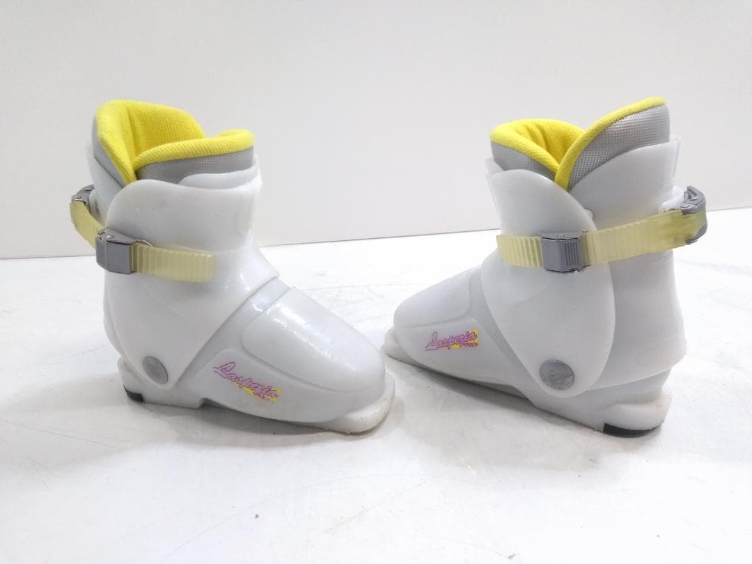 ジュニアスキー5点セット ブルーモリス 88cm ブーツ ラスぺチア 18cm◇