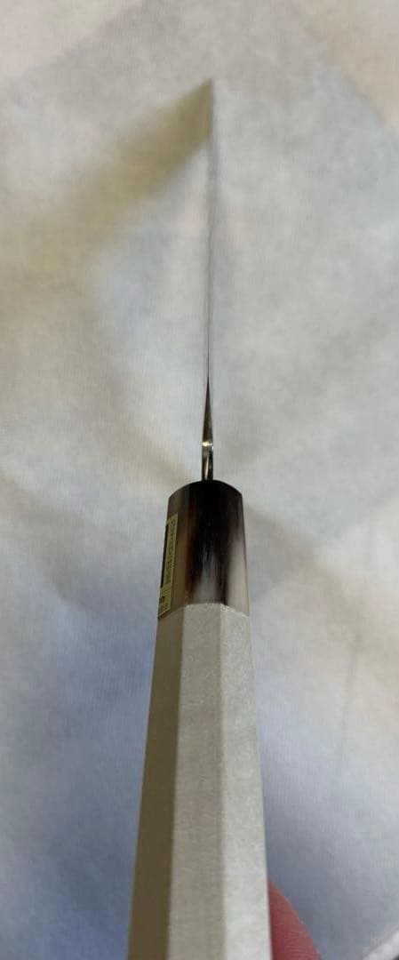 笠原刃物　重廣x池田美和　白ニ　切付け筋引き240