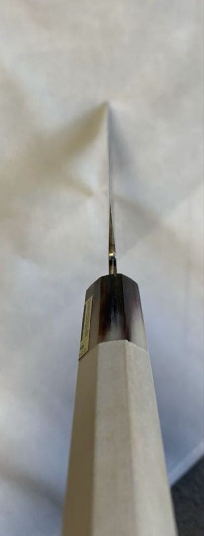 笠原刃物　重廣x池田美和　白ニ　切付け筋引き240