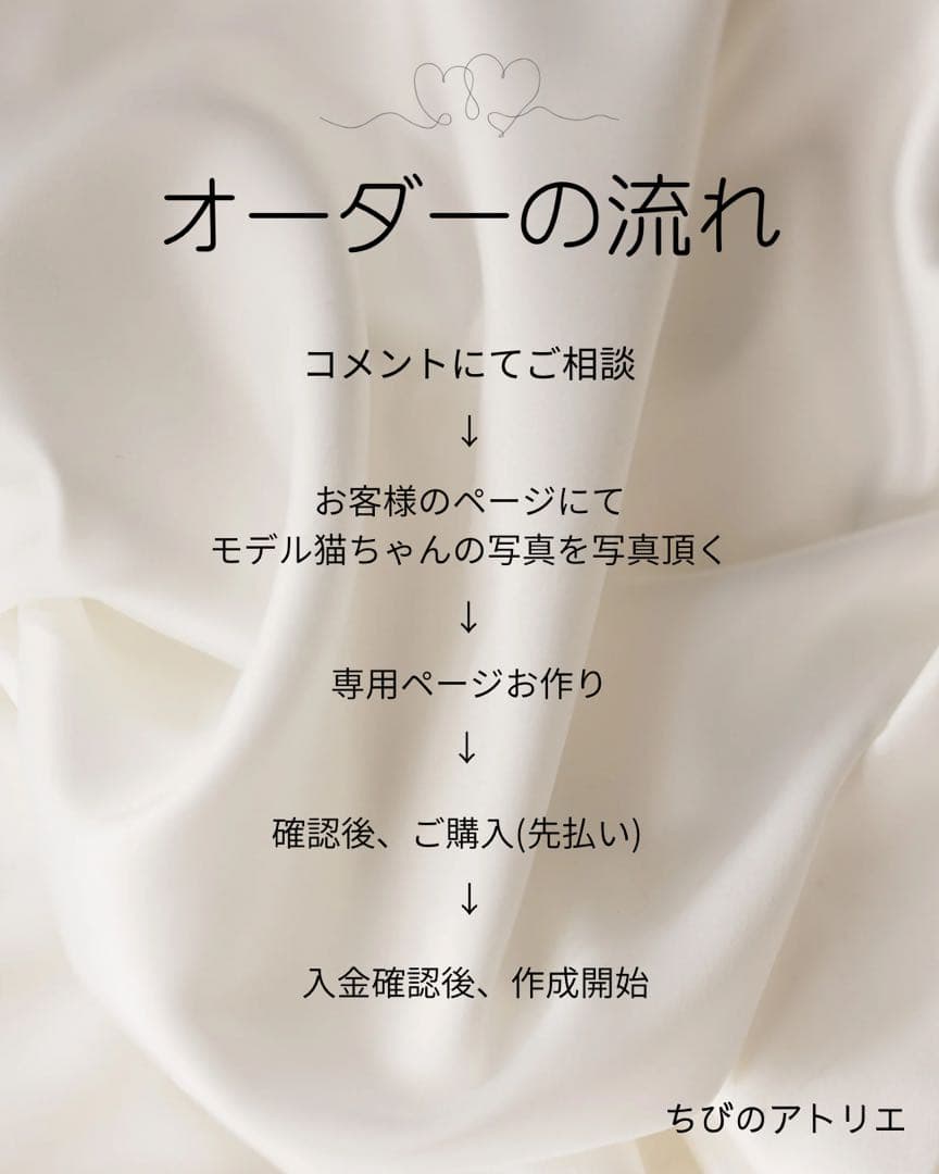 羊毛フェルト　オーダー　猫　うちの子　ハンドメイド　オーダーページ