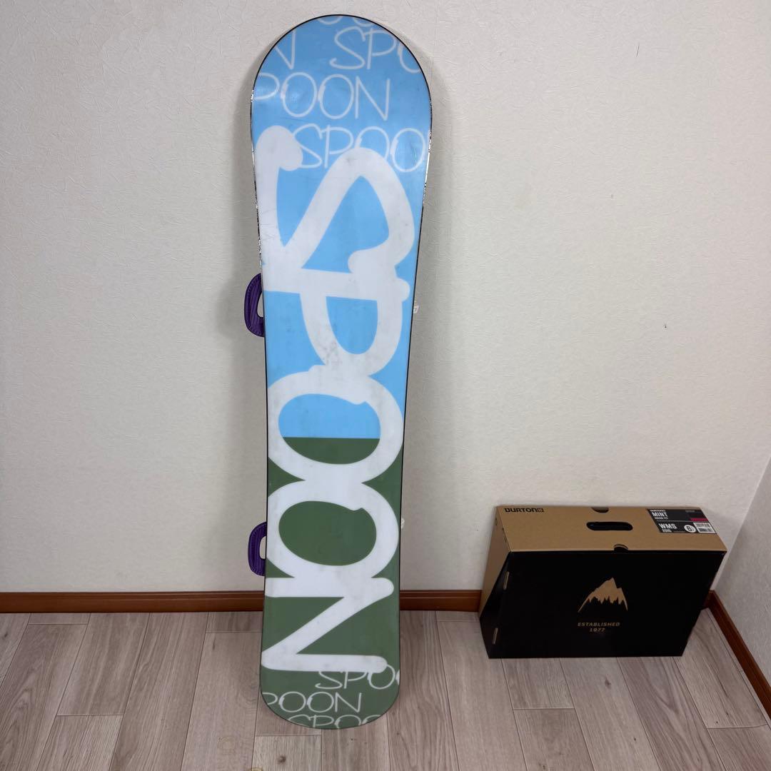 専用SPOON スノーボードセット 130cm ブーツ23cm