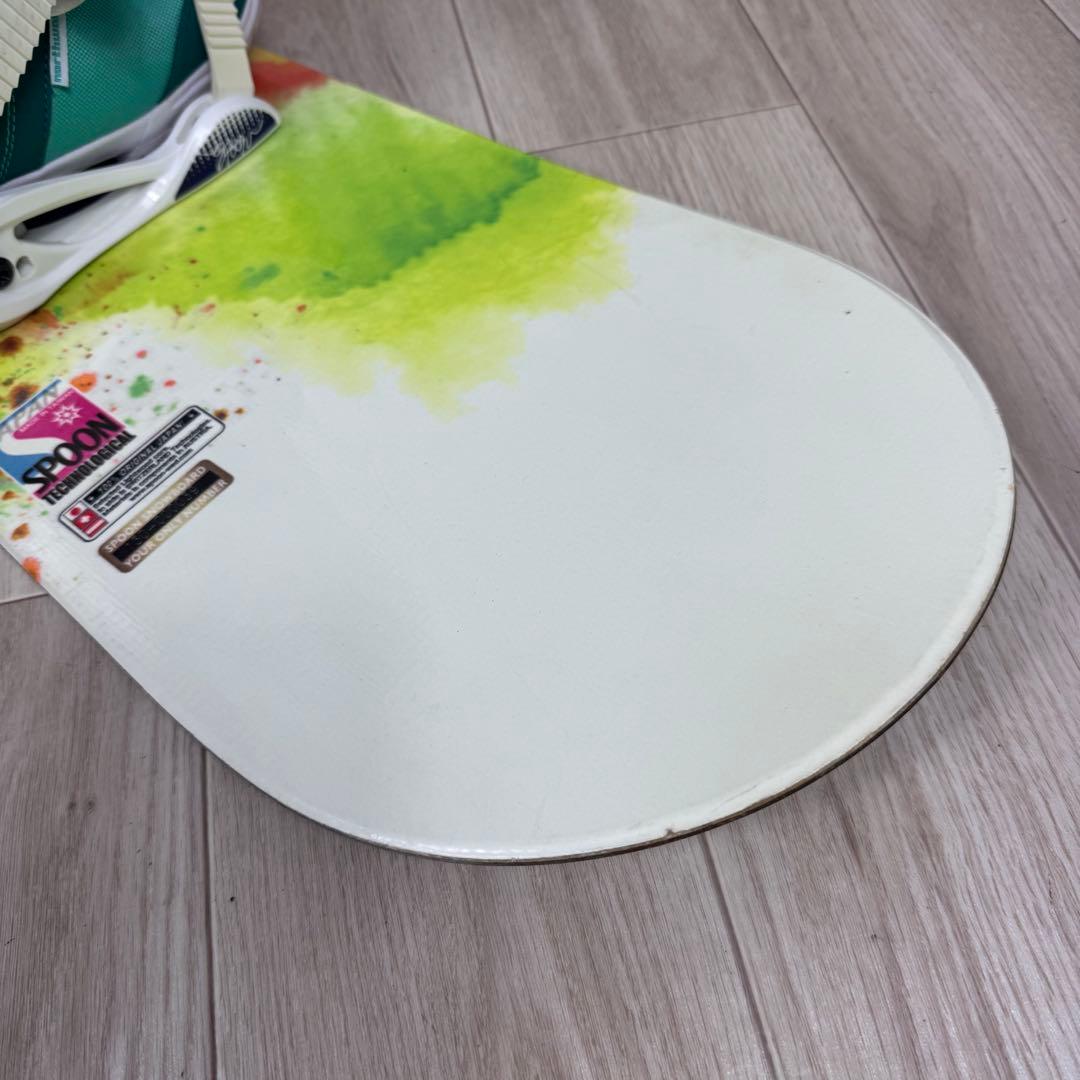 専用SPOON スノーボードセット 130cm ブーツ23cm