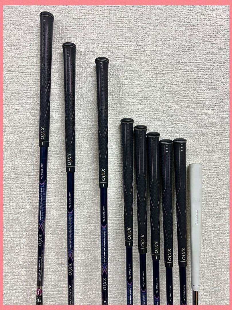 【 レディース 】打ちやすさNo.1❣️1番人気のゼクシオ ゴルフセット