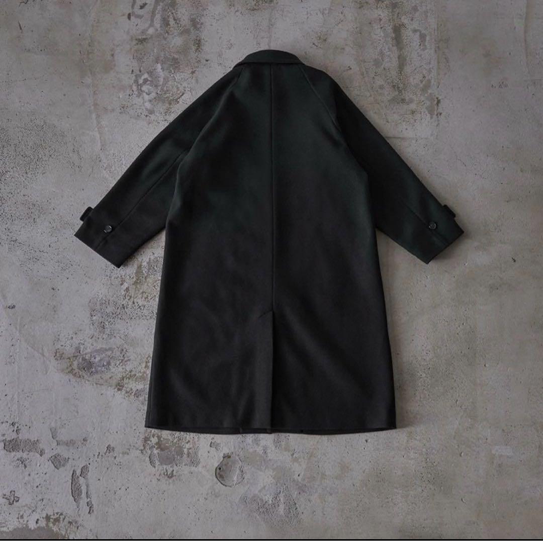 【CLEL】/テックメルトン ルーズステンカラーコート