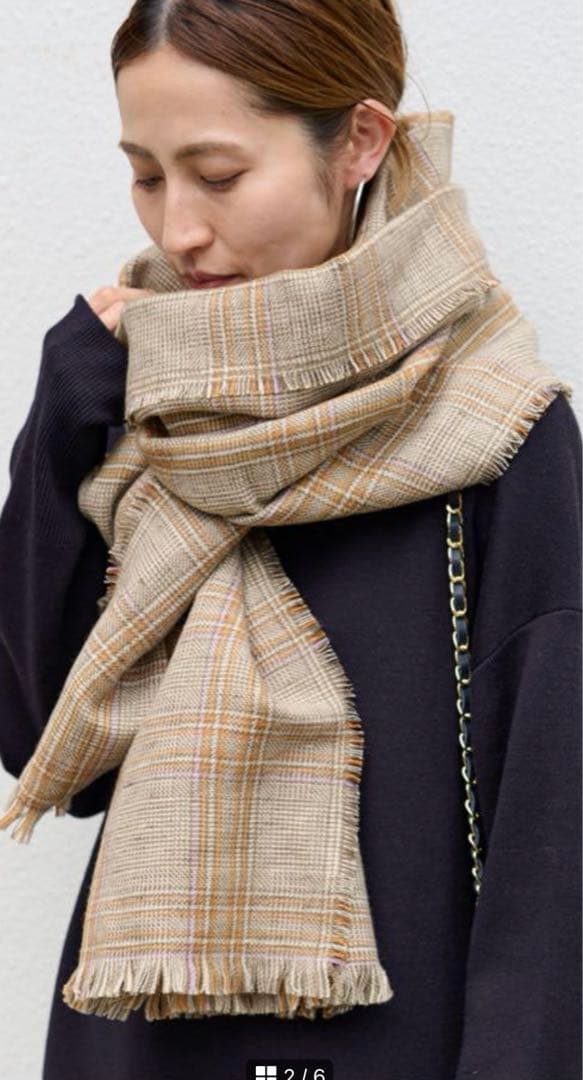 こ*み様 新品タグ付き　THROW スロー　ストール