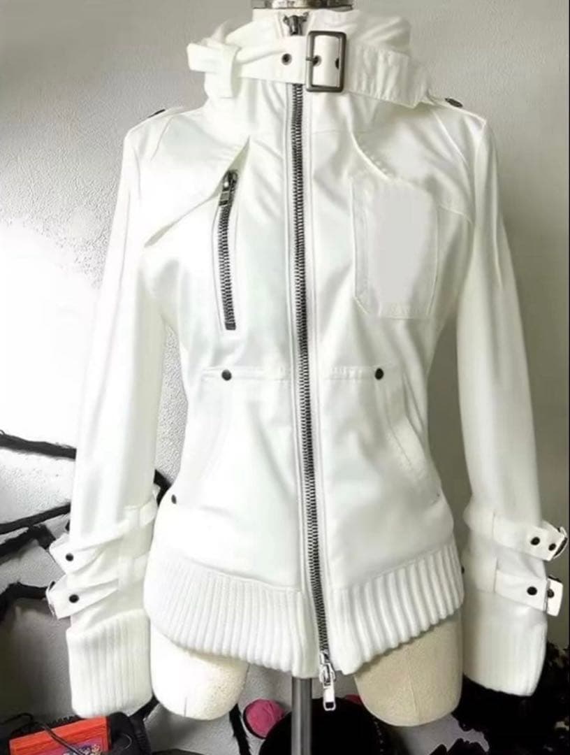 y2k goth military Jacket 00s archive 白