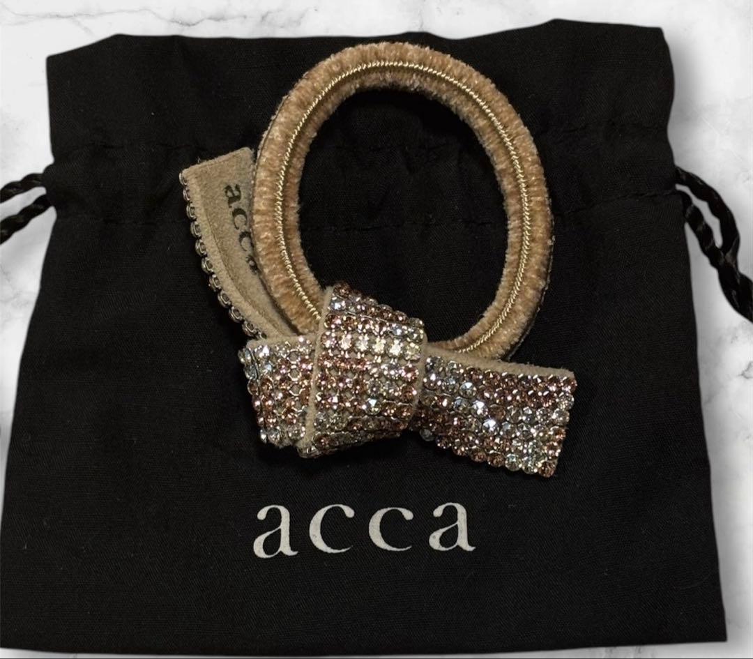 acca アッカ ブリジット ドレスポニーヘアゴム 新品・未使用