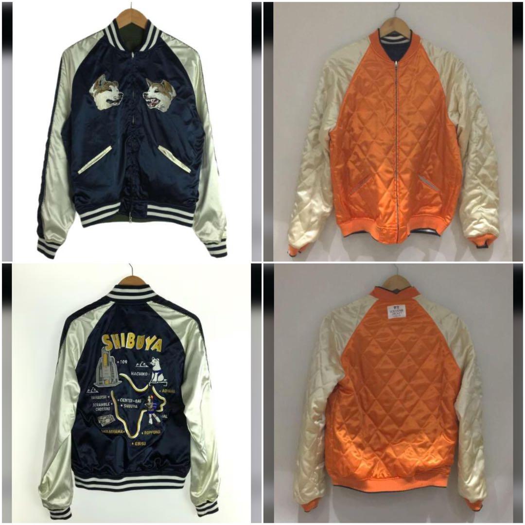 【VANQUISH】山田涼介 SHIBUYA ハチ公 スカジャンXLリバーシブル