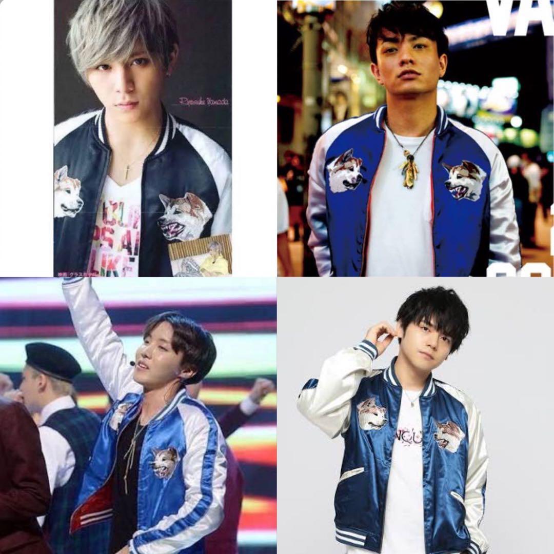 【VANQUISH】山田涼介 SHIBUYA ハチ公 スカジャンXLリバーシブル