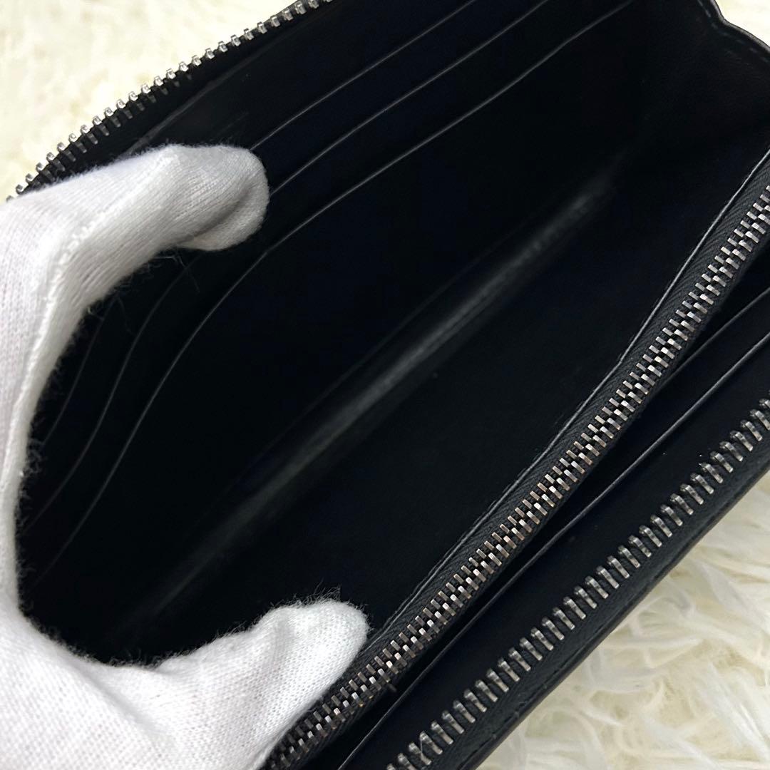 BOTTEGA VENETA イントレチャート ラウンドファスナー 長財布