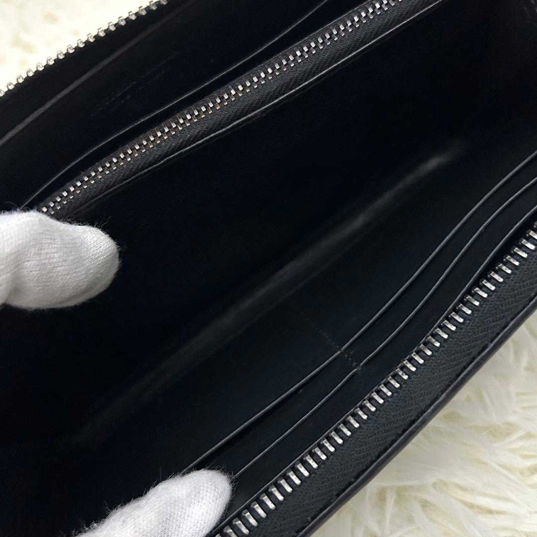 BOTTEGA VENETA イントレチャート ラウンドファスナー 長財布