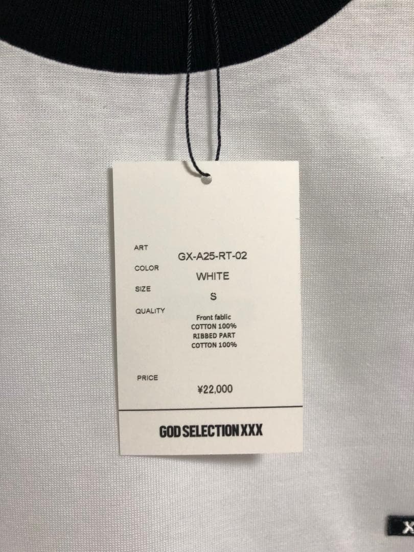 新品 GOD SELECTION 24AW RAGLAN カットソー Tシャツ
