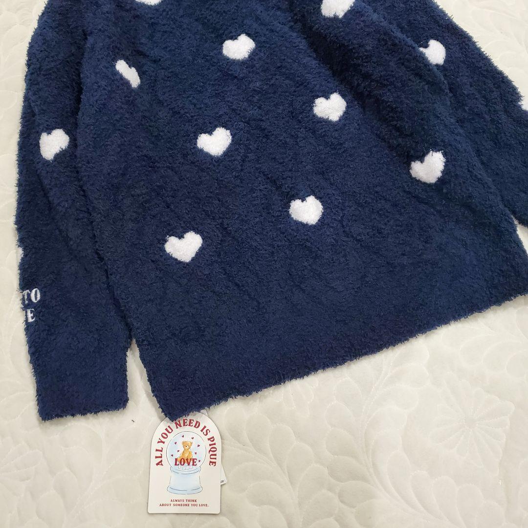 新品✨️ジェラートピケ　ハート柄 セットアップ　ルームウェア　部屋着