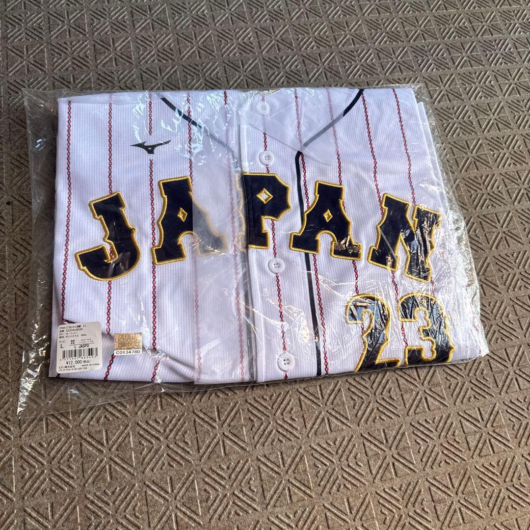 新品未開封WBC 日本代表 23 ヌートバー ユニフォーム
