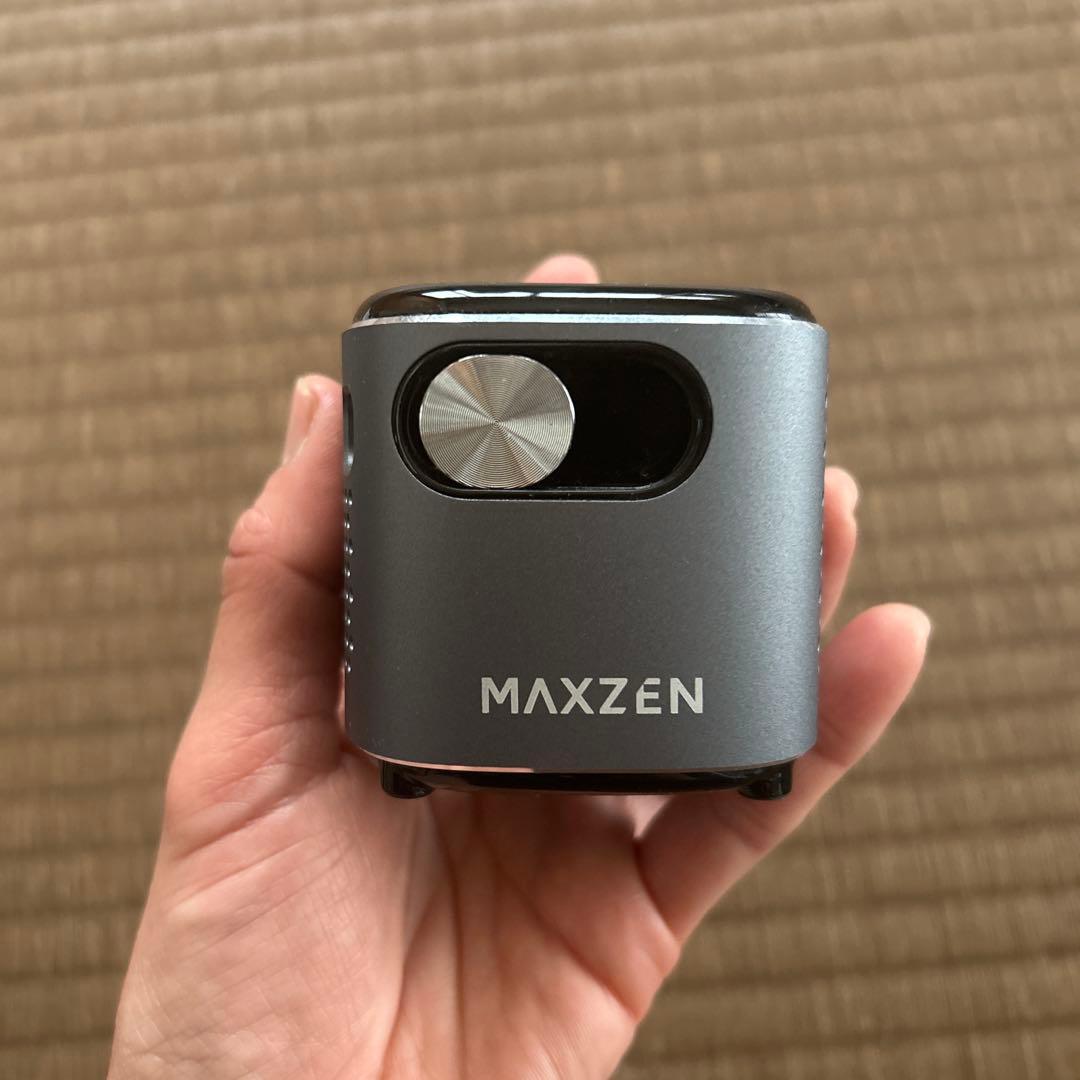 MAXZEN ポータブルスマートプロジェクター MP-D07HC-BK