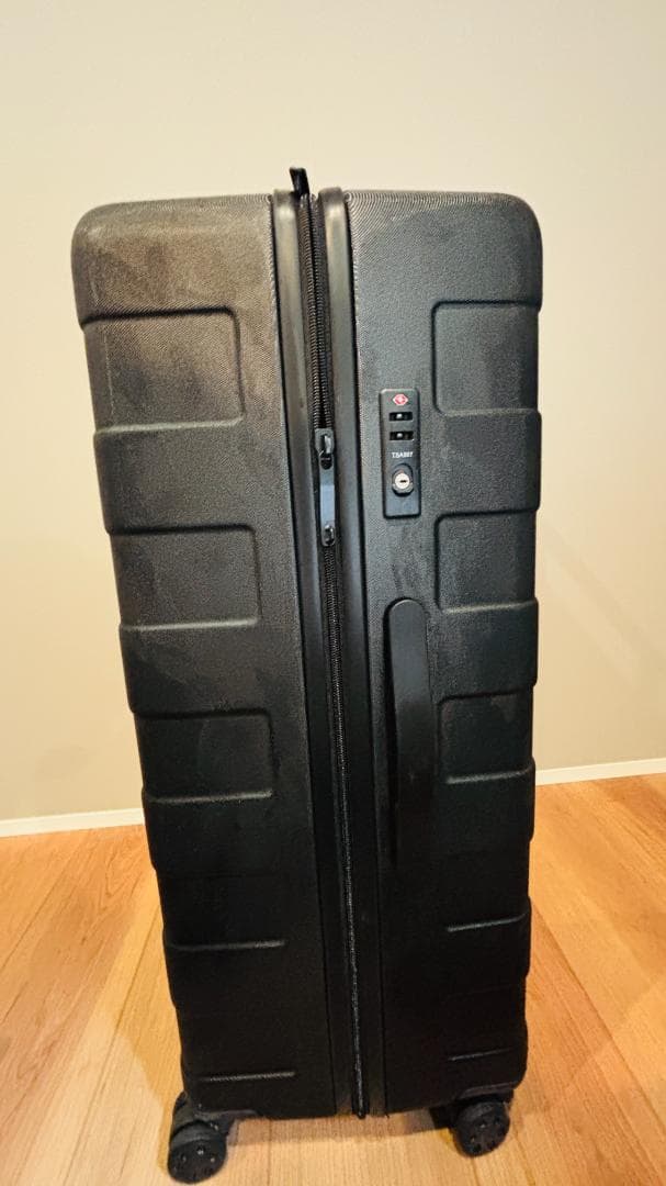 無印良品バーを自由に調節できるハードキャリーケース-C（１０５Ｌ）送料込み