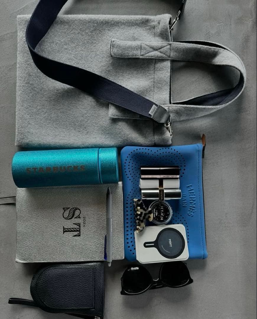 Meravel ミーラベル　高橋志津奈 make better bag グレー