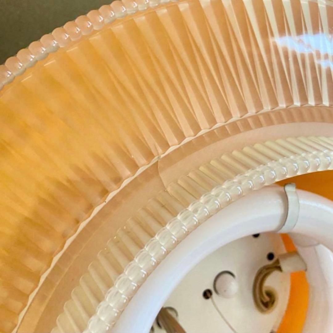 昭和レトロ　ペンダントライト　スペースエイジ　天井照明　当時物