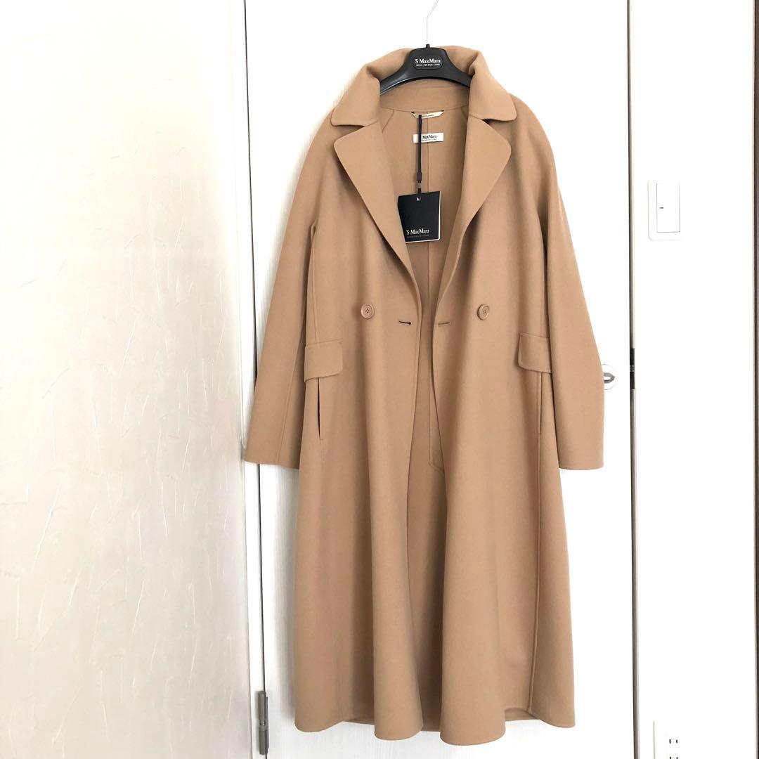 新品タグ付き‼️【マックスマーラ】42 ZENITHボタン付きコートミルクティー