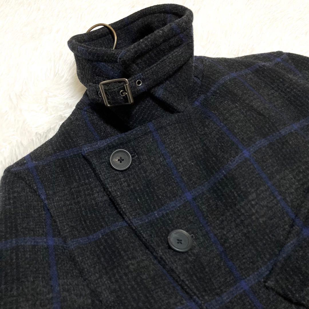 ★美品★【SCYE BASICS】モーターサイクルコート トレンチコート