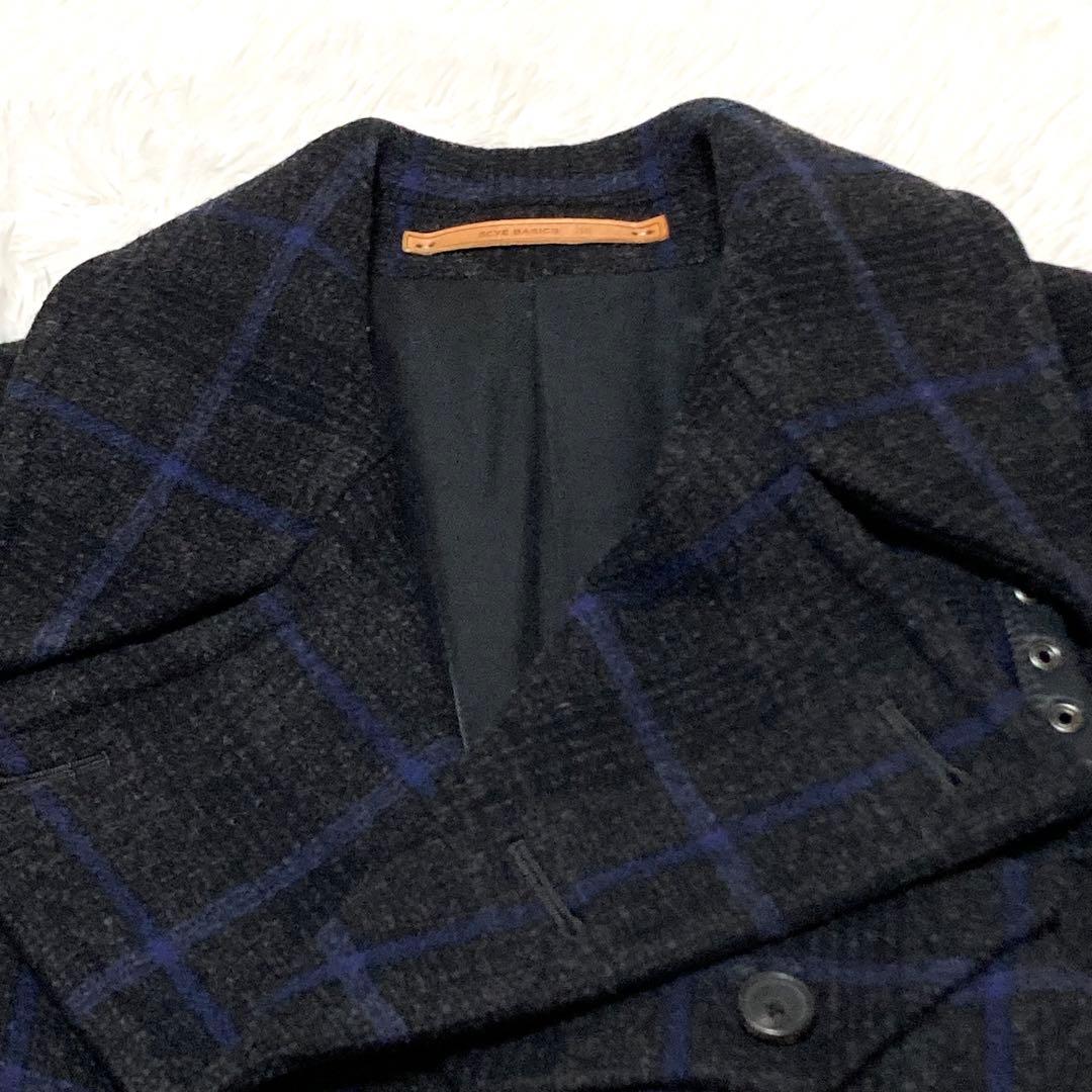 ★美品★【SCYE BASICS】モーターサイクルコート トレンチコート