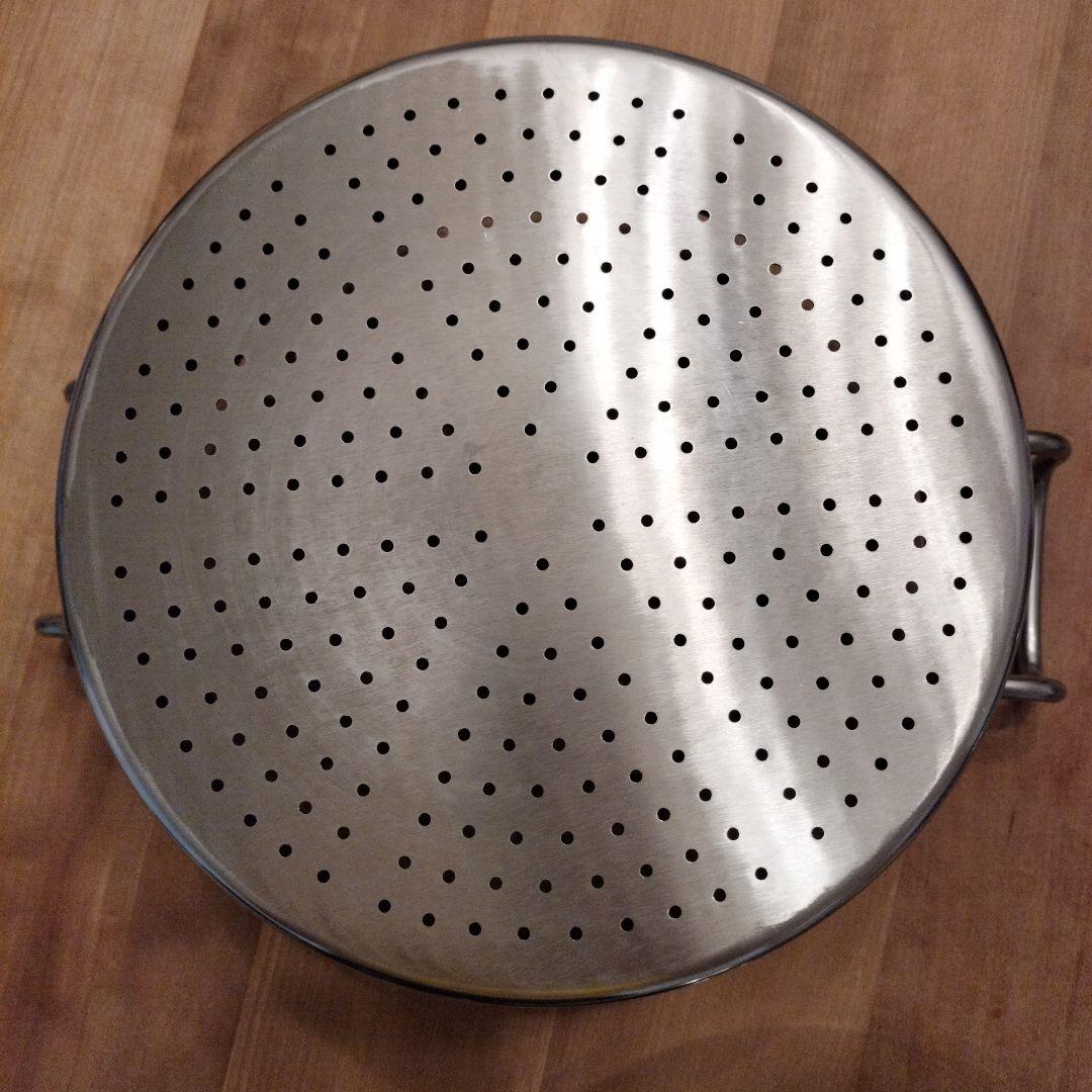 美品 ジオプロダクト geo 蒸し器付き鍋