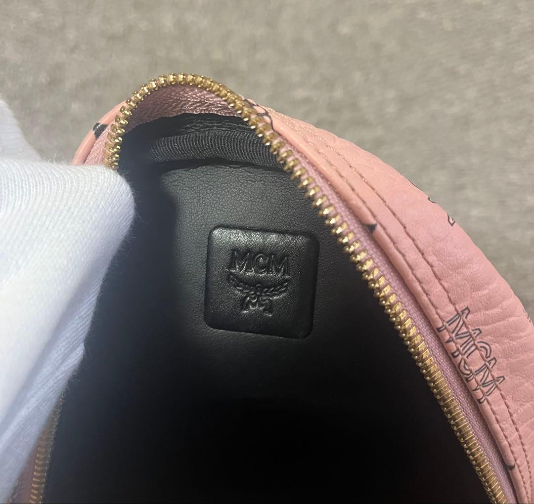 MCM ソフトピンク ミニ リュック