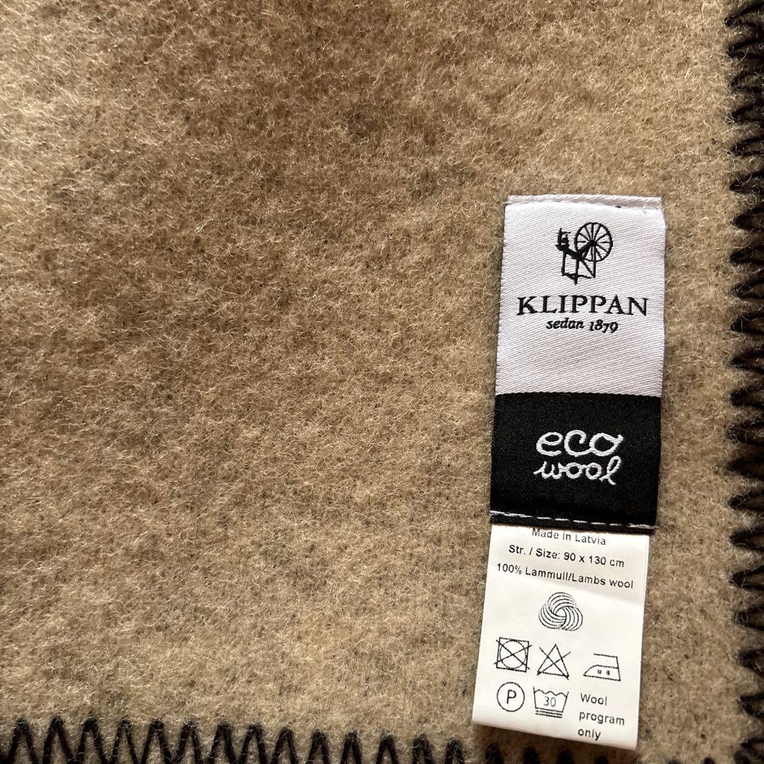 クリッパン✖️ミナペルホネン　ブランケット　鳥デザイン