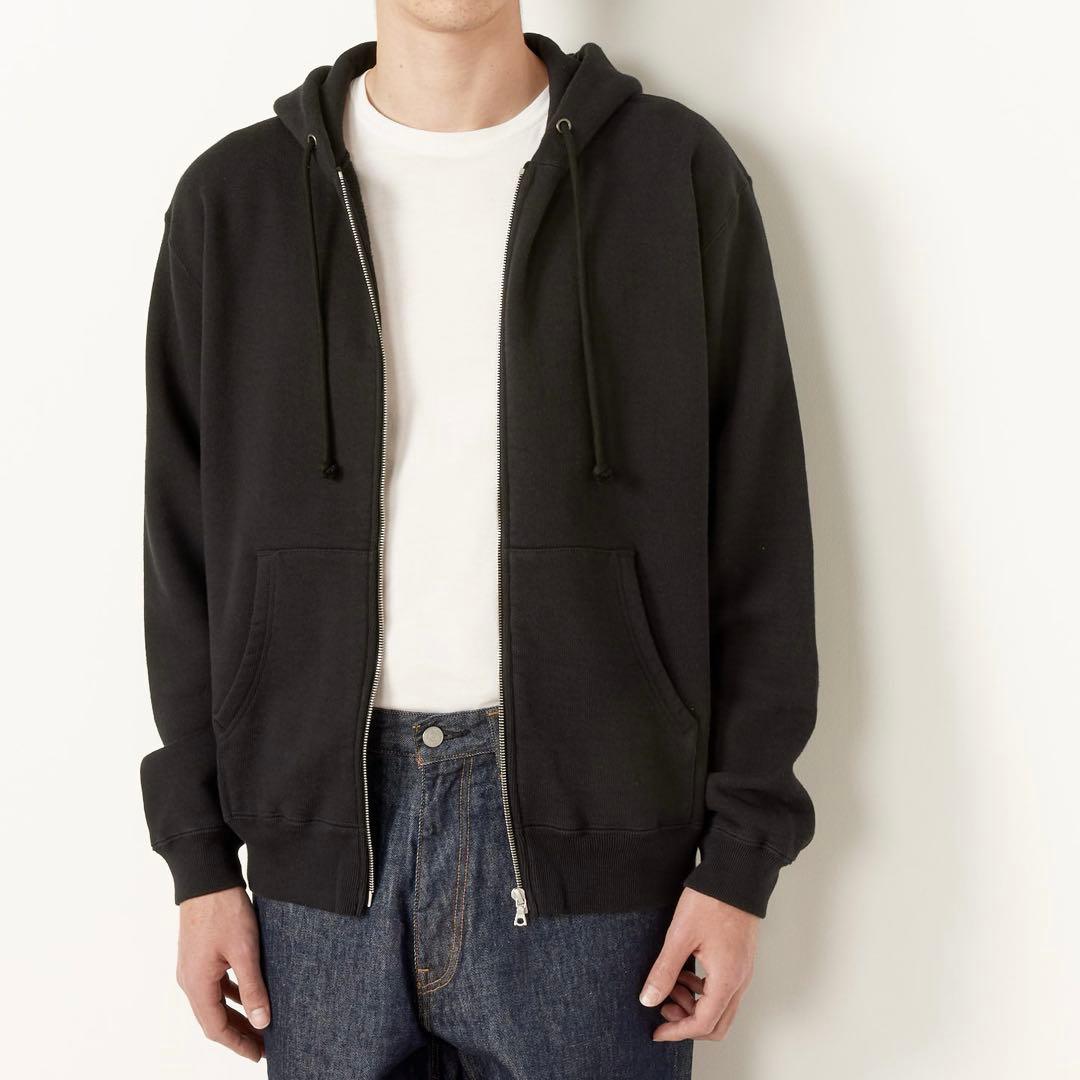auralee ジップパーカー